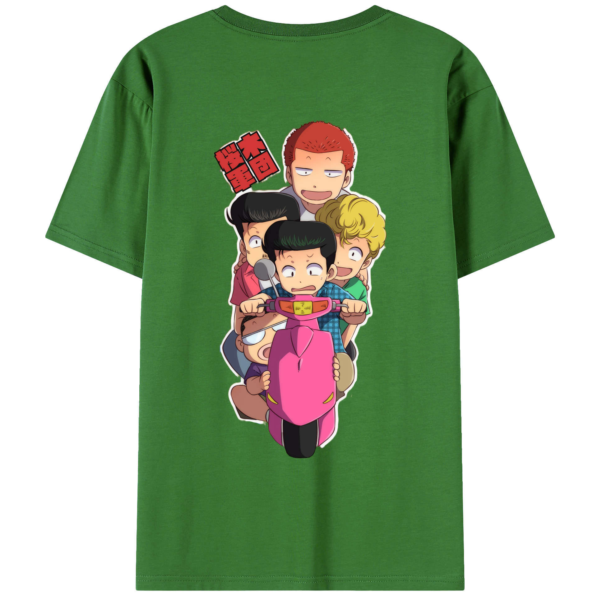 SLAM DUNK／スラムダンク レディース半袖Tシャツ(バックプリント)